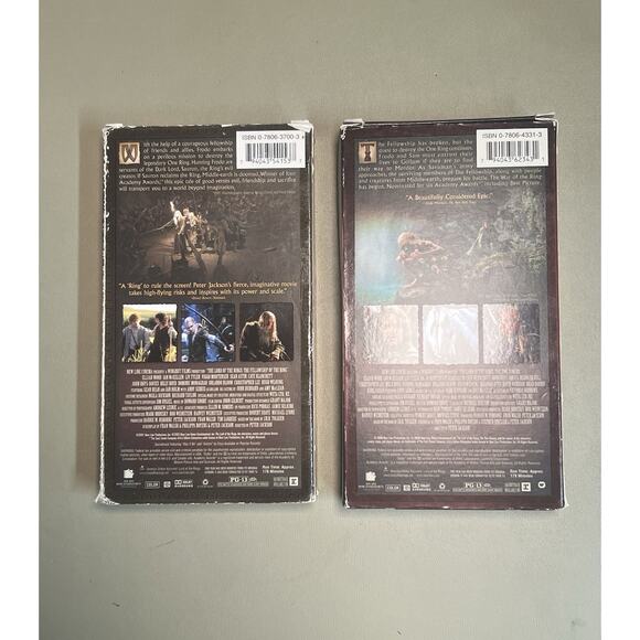 The Lord Of The Rings - 2 VHS Set - Picture 2 of 4